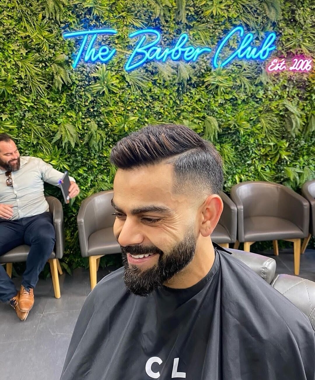 Star Indian batsman Virat Kohli dons a new hairstyle ahead of Asia Cup 2023.